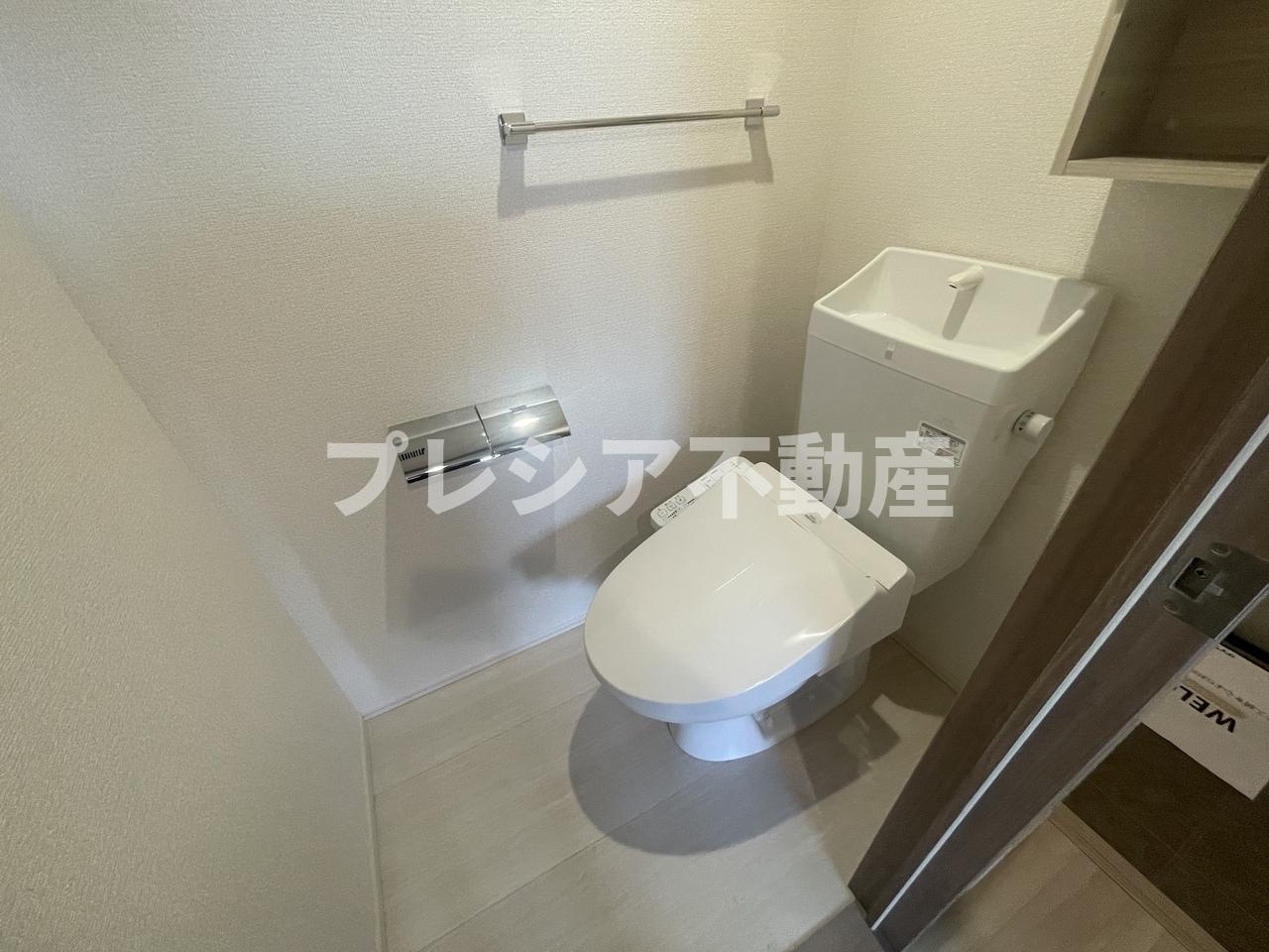 上甲子園廣和レジデンスのトイレ
