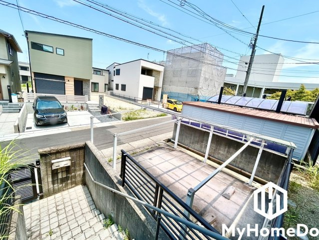 守山区笹ヶ根３丁目の前面道路含む現地写真