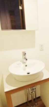 A-テラス三河島の洗面所