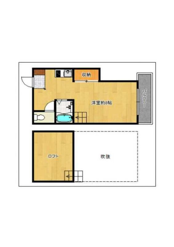 クリサンJアプリコット二日市の間取り