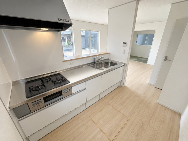 光市中央第10　新築分譲住宅のキッチン