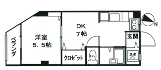 【間取り】 | 離宮前グリーンハイツ