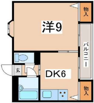 パステル東幸の間取り