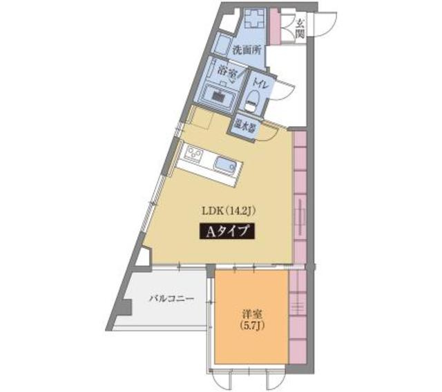 グランドゥール覚王山の間取り