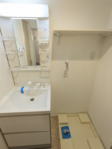 クレール城西の洗面所