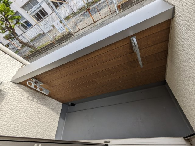 ハーモニーテラス姫宮町のバルコニー|102号室
