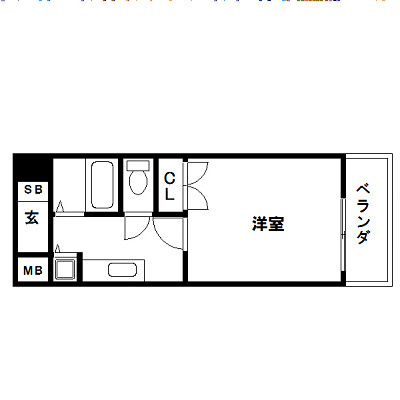 リエス伏見の間取り