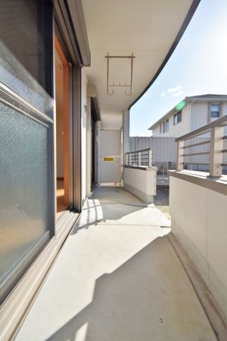 ラフォーレ東山（仲介手数料無料物件）のバルコニー|落ち着いた時間を過ごせるバルコニーです
