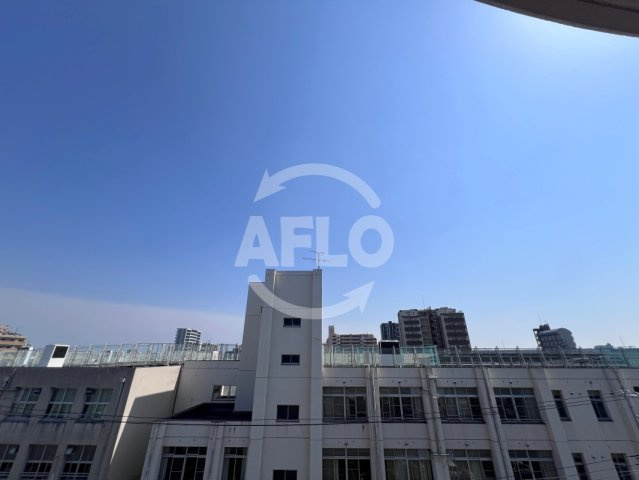 レジデンシア北田辺　北田辺小学校の展望|レジデンシア北田辺　眺望