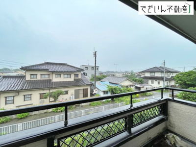 【バルコニー】 | 熊谷市大麻生　中古住宅   | 現地(2026年7月撮影)