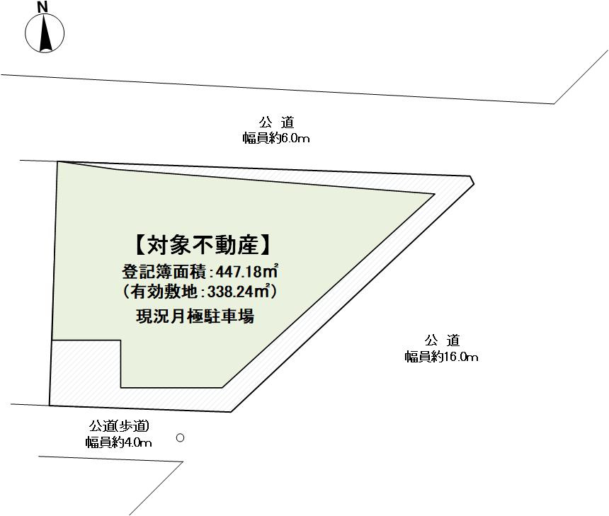 泉台１丁目土地の土地図