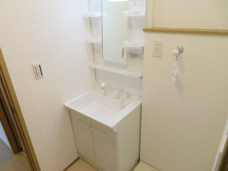 アンソレイエＢ棟の洗面所