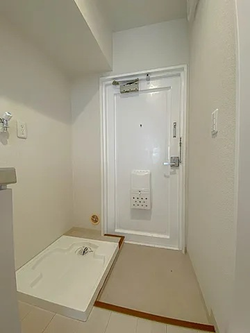 ときわ上筒井レクランの玄関