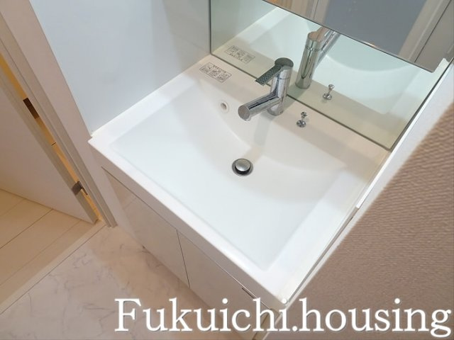 アジールコート桜上水の洗面所