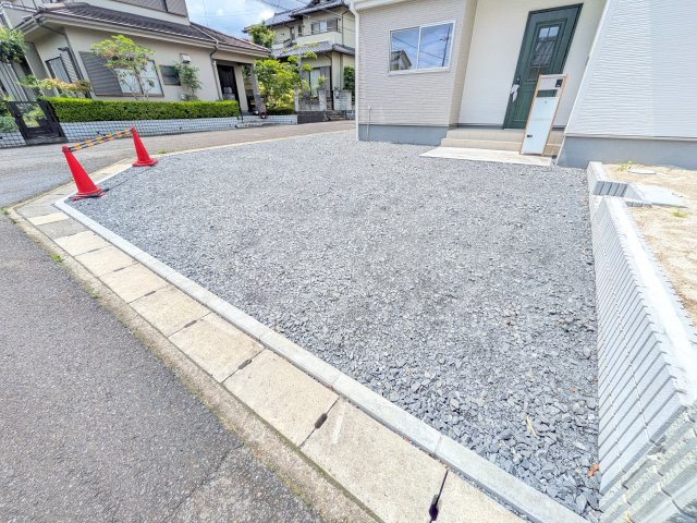 第2　石岡市茨城　新築戸建ての駐車場