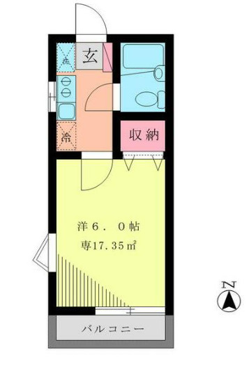 【間取り】 | ルミエール船橋