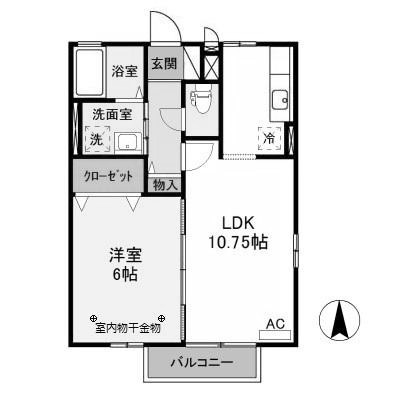 【間取り】 | コンフォール・メゾンⅠ