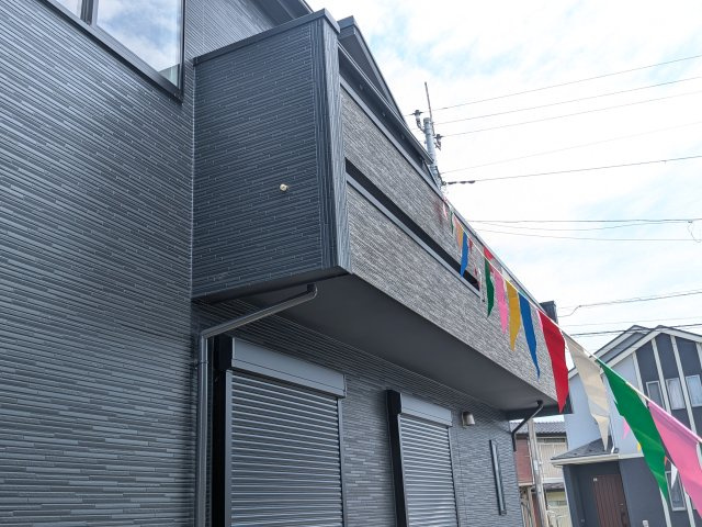 土浦市小岩田東2丁目　6期　新築戸建て　1号棟のバルコニー