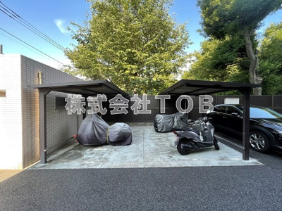 【その他共用部分】 | プレミアコンフォート高井戸 | バイク置き場