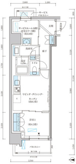 【間取り】 | パークアクシス池袋イースト