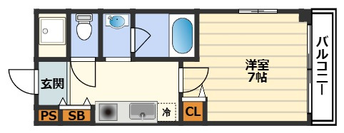 ナオシス長柄東の間取り|間取り図になります