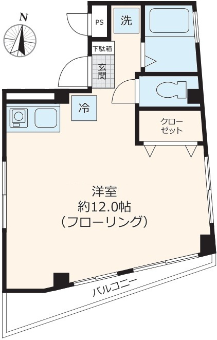リベール弥生の間取り