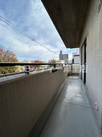 ウイングス21のバルコニー