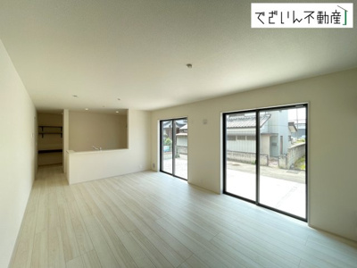【居間・リビング】 | Livele Garden.S第1本庄市栄　新築住宅 | 現地(2026年6月撮影)