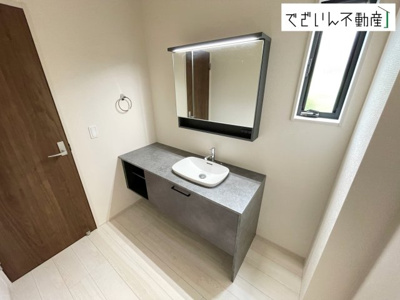 【独立洗面台】 | Livele Garden.S第1本庄市栄　新築住宅 | 現地(2026年6月撮影)