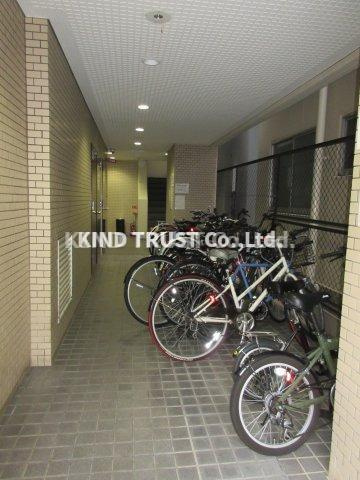 カーサ天神橋のその他共用部分|自転車