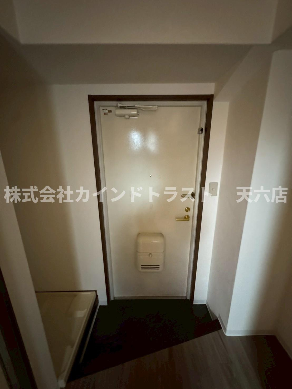 パライッソおくの玄関|ゆったりとした玄関です