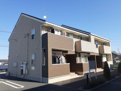 【外観】 | カーサプラシードＡ | 外観は落ち着いています