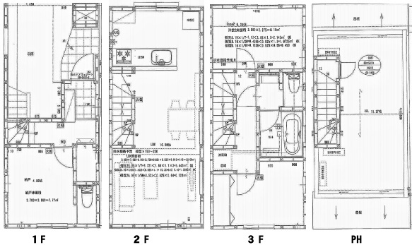 本駒込5丁目中古戸建の間取り