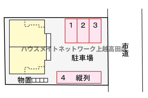 グランデールの区画図|配置図