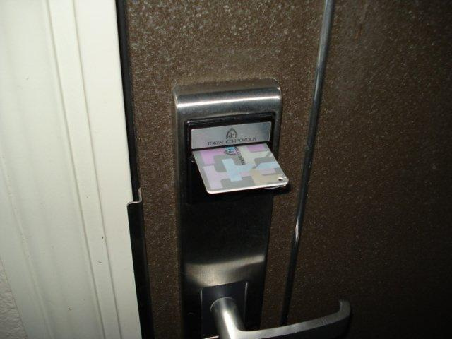 ルーラルハウスの内装|カードキー