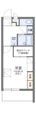 【間取り】 | レオパレスルミナス　イースト