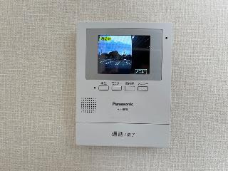 東松山市山崎町　アパートⅤ期新築工事の内装|カメラ付インターホン（イメージ）
