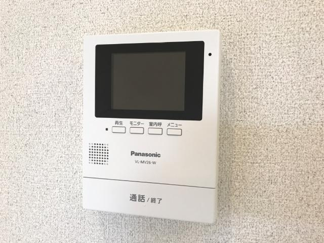 エルガーデンの内装|カメラ付インターホン（イメージ）