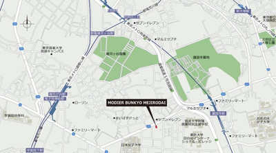 【地図】 | ＭＯＤＩＥＲ　ＢＵＮＫＹＯ　ＭＥＪＩＲＯＤＡＩ