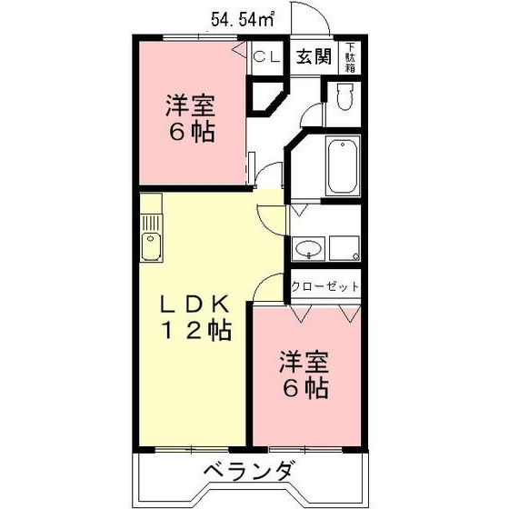 エステイト　ツジの間取り