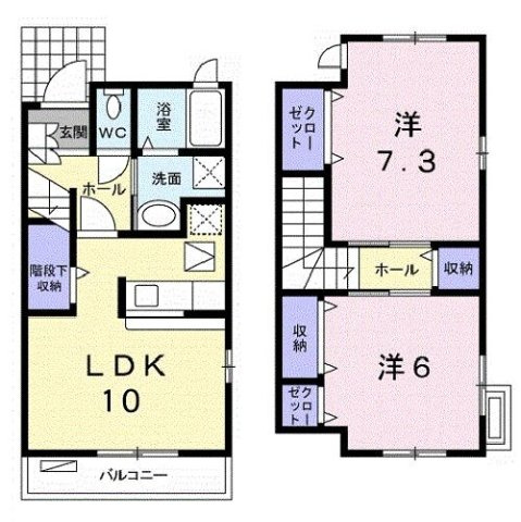 ル・アンジュの間取り