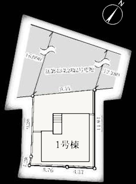 横浜市緑区東本郷４丁目の新築一戸建の区画図|限定1棟の販売です！
お気軽にお問合せ下さい！