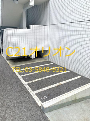 【その他共用部分】 | SKYCOURT　NAKAMURABASHI-3 | バイク置き場