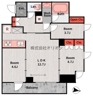 【間取り】 | ＮＯＧＡＴＡ　ＲＥＳＩＤＥＮＣＥ 