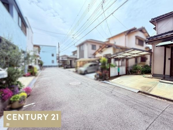 和歌山市秋月　土地の前面道路含む現地写真