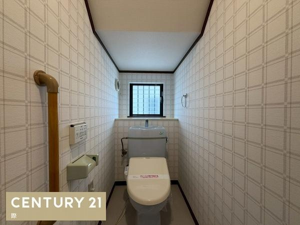 桃山町調月　中古戸建のトイレ