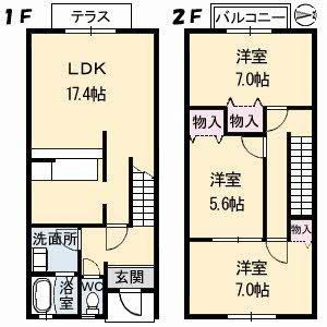【間取り】 | メゾン　フォーエバー