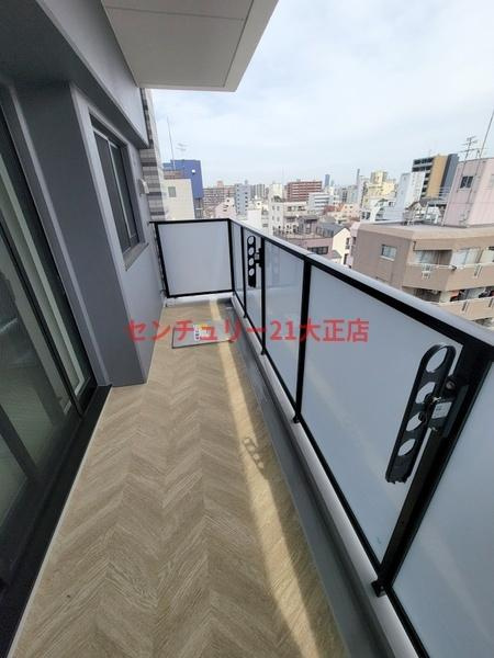 Louis Residence 弁天町のバルコニー|★明るいバルコニー★