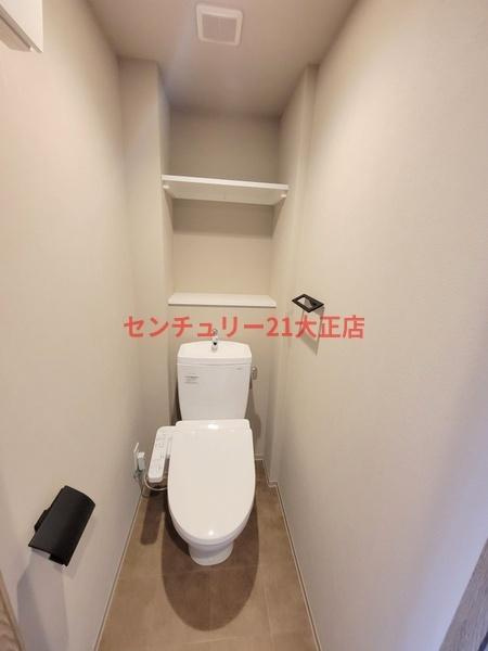 Louis Residence 弁天町のトイレ|★温水洗浄暖房便座付き★
