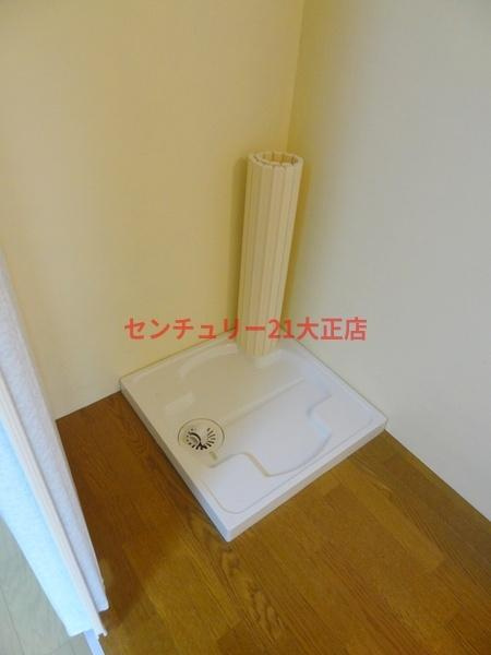 北恩加島住宅2号棟の洗面所